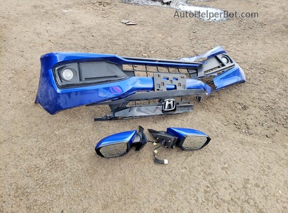 2HGFC1F31MH701349 2021 HONDA CIVIC Синий Вид подкапотного пространства