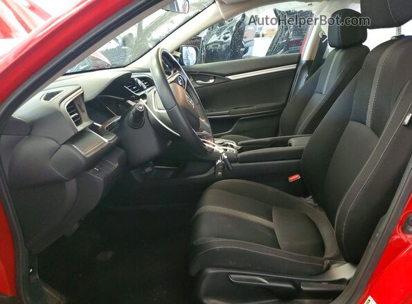2HGFC1F32JH644624 2018 HONDA CIVIC Red წინა პანელის ხედი