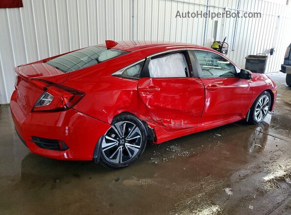 2HGFC1F32JH644624 2018 HONDA CIVIC Red წინა მარჯვენა