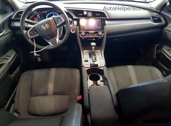 2HGFC1F32JH644624 2018 HONDA CIVIC Red ხელსაწყოთა პანელის ხედი