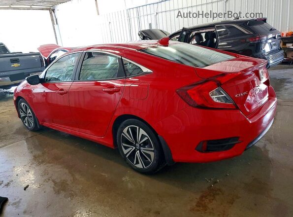 2HGFC1F32JH644624 2018 HONDA CIVIC Red უკანა მარჯვენა