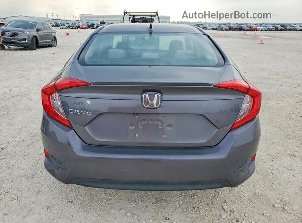 2HGFC1F32JH645451 2018 HONDA CIVIC Gray Rear view