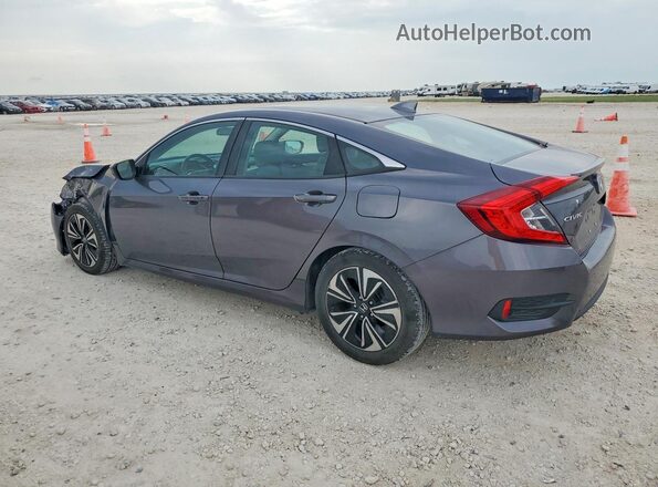2HGFC1F32JH645451 2018 HONDA CIVIC Gray Rear left