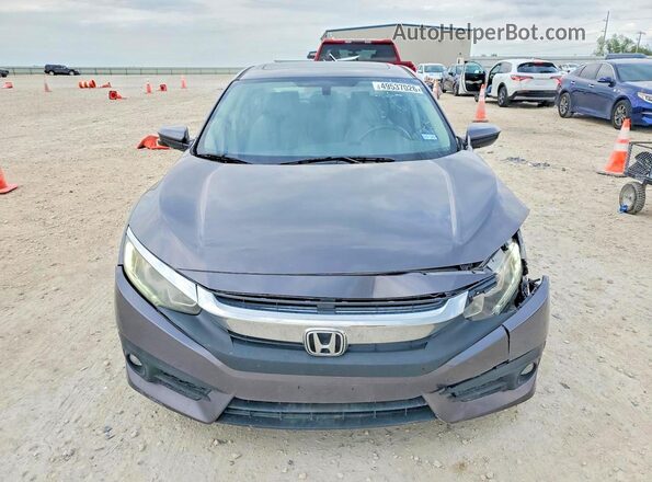 2HGFC1F32JH645451 2018 HONDA CIVIC Gray Front view