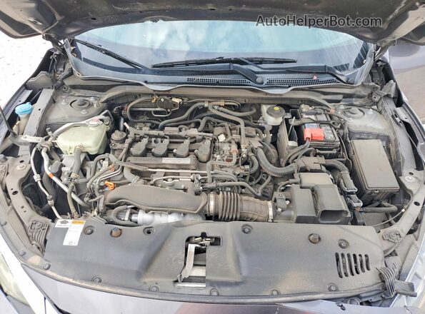 2HGFC1F32JH645451 2018 HONDA CIVIC Gray Rear interior view