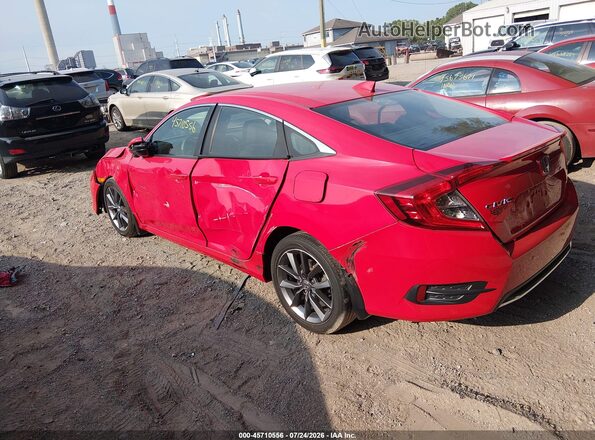 2HGFC1F32LH682423 2020 HONDA CIVIC Red Tył lewy