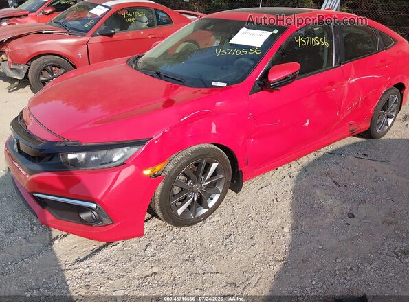 2HGFC1F32LH682423 2020 HONDA CIVIC Red Widok z przodu
