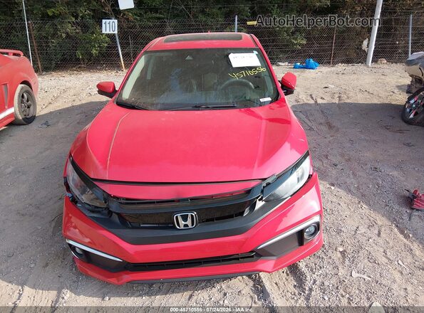 2HGFC1F32LH682423 2020 HONDA CIVIC Red 