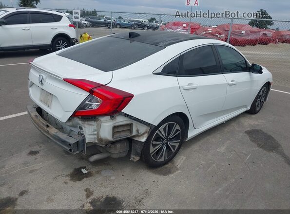 2HGFC1F33GH650408 2016 HONDA CIVIC White Trasero derecho