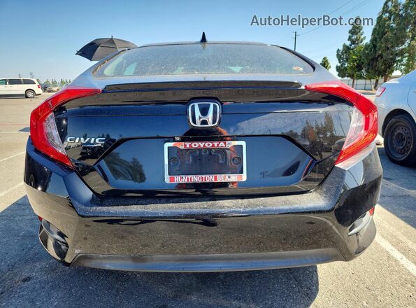 2HGFC1F33HH638518 2017 HONDA CIVIC Black Rear view