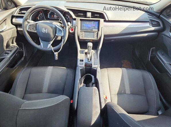 2HGFC1F33HH638518 2017 HONDA CIVIC Black Dashboard view