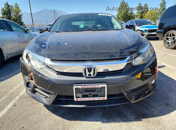 2HGFC1F33HH638518 2017 HONDA CIVIC Black Front view