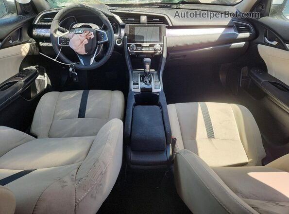 2HGFC1F33HH643640 2017 HONDA CIVIC White Vista del salpicadero