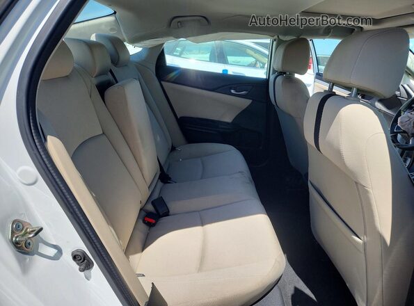 2HGFC1F33HH643640 2017 HONDA CIVIC White Vista de los asientos traseros