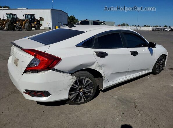 2HGFC1F33HH645548 2017 HONDA CIVIC White უკანა მარჯვენა