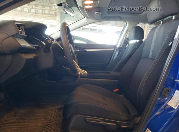 2HGFC1F33HH646604 2017 HONDA CIVIC Blue Вид салону спереду