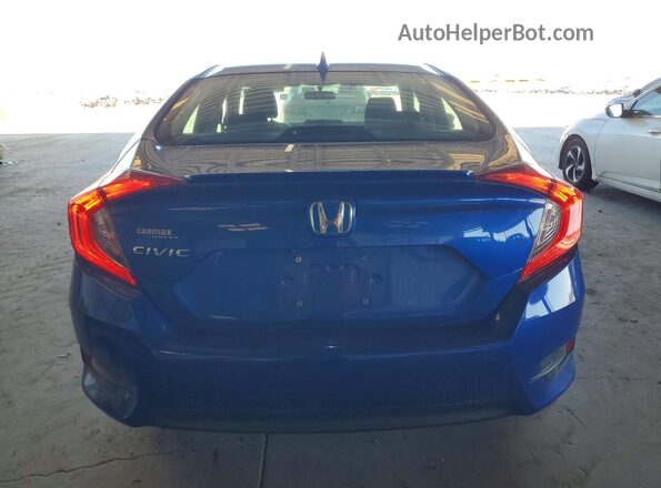2HGFC1F33HH646604 2017 HONDA CIVIC Blue Вид ззаду
