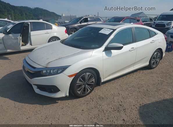 2HGFC1F33HH659353 2017 HONDA CIVIC White წინა მარცხენა ხედი სამი მეოთხედიდან