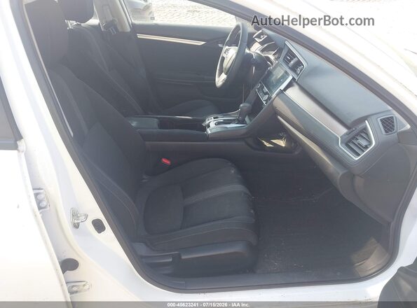 2HGFC1F33HH659353 2017 HONDA CIVIC White წინა სალონის ხედი