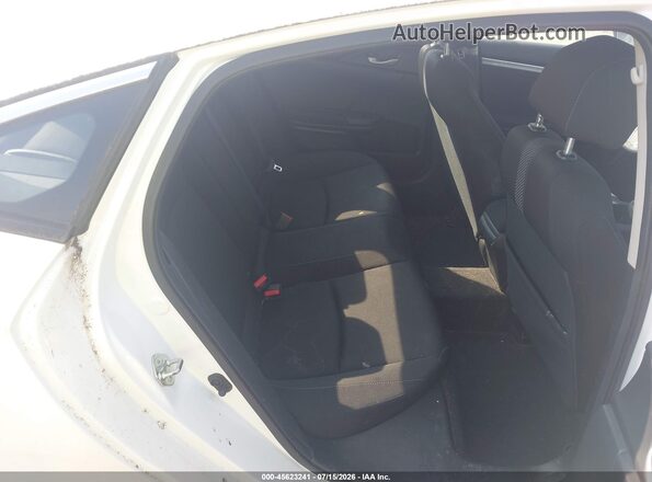 2HGFC1F33HH659353 2017 HONDA CIVIC White VIN კოდის სტიკერის ხედი