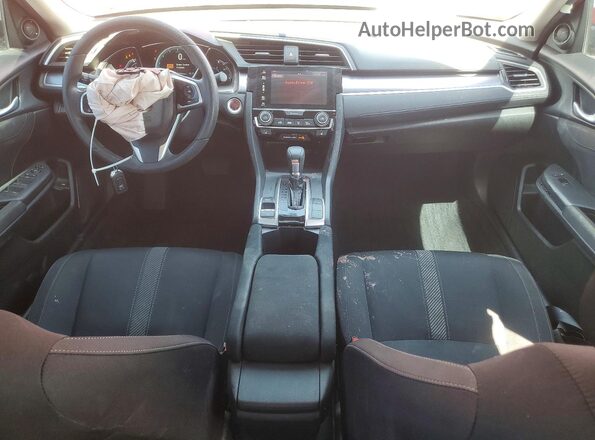 2HGFC1F34GH636078 2016 HONDA CIVIC Red Вид панелі приладів