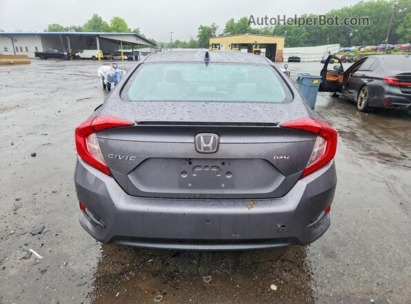 2HGFC1F34GH644293 2016 HONDA CIVIC Gray Հետևի տեսք