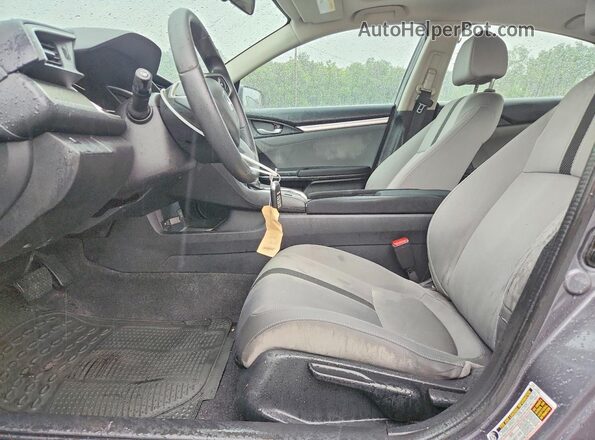 2HGFC1F34GH644293 2016 HONDA CIVIC Gray Սալոնի դիմացի տեսք