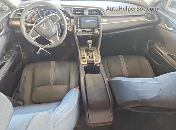 2HGFC1F34GH645301 2016 HONDA CIVIC Gray Вид панелі приладів
