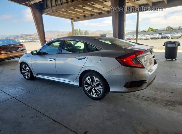 2HGFC1F34GH645301 2016 HONDA CIVIC Gray Задня ліва чверть