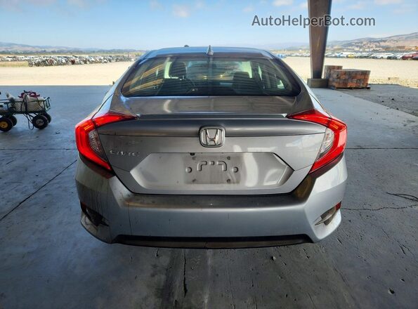 2HGFC1F34GH645301 2016 HONDA CIVIC Gray Вид ззаду