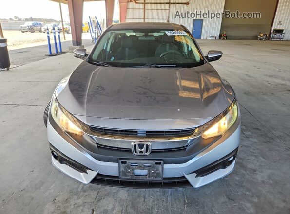 2HGFC1F34GH645301 2016 HONDA CIVIC Gray Вид спереду
