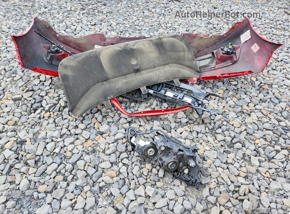 2HGFC1F34GH657528 2016 HONDA CIVIC Red Engine compartment view