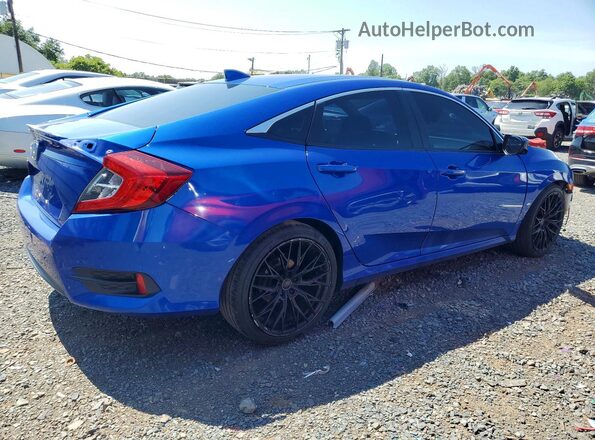 2HGFC1F34HH640200 2017 HONDA CIVIC Blue Trasero derecho