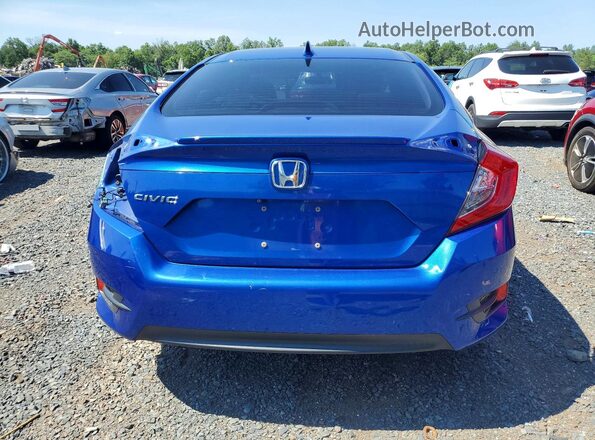 2HGFC1F34HH640200 2017 HONDA CIVIC Blue Vista trasera