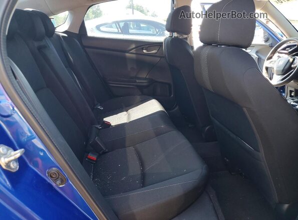 2HGFC1F34HH640200 2017 HONDA CIVIC Blue Vista de los asientos traseros