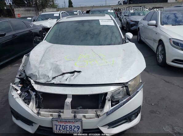 2HGFC1F35HH656065 2017 HONDA CIVIC White Սալոնի հետևի տեսք