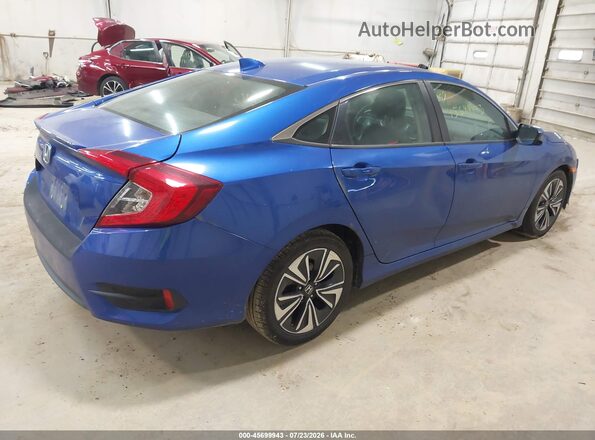 2HGFC1F35HH656955 2017 HONDA CIVIC Blue Rear right