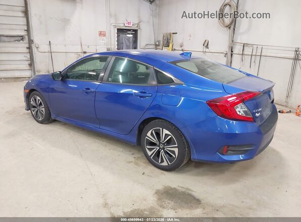 2HGFC1F35HH656955 2017 HONDA CIVIC Blue Rear left