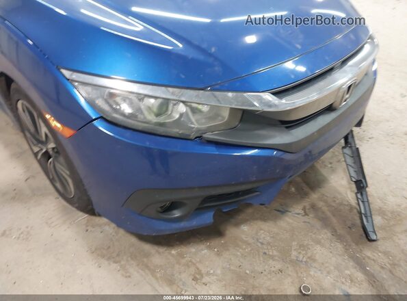 2HGFC1F35HH656955 2017 HONDA CIVIC Blue Front view