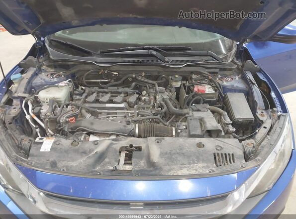 2HGFC1F35HH656955 2017 HONDA CIVIC Blue Rear view
