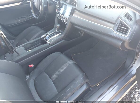 2HGFC1F35MH705257 2021 HONDA CIVIC Gray წინა სალონის ხედი