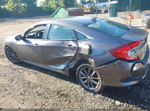 2HGFC1F35MH705257 2021 HONDA CIVIC Gray წინა ხედი