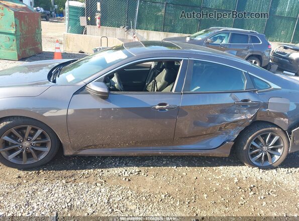 2HGFC1F35MH705257 2021 HONDA CIVIC Gray სალონის 360-გრადუსიანი ხედი