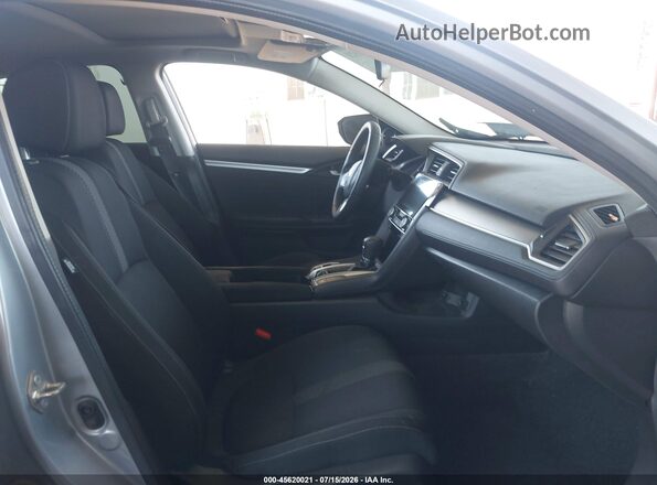 2HGFC1F36GH649804 2016 HONDA CIVIC Silver Widok wnętrza z przodu