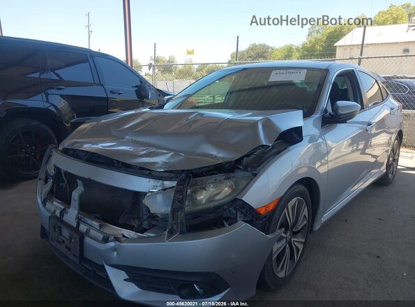 2HGFC1F36GH649804 2016 HONDA CIVIC Silver Przód lewy