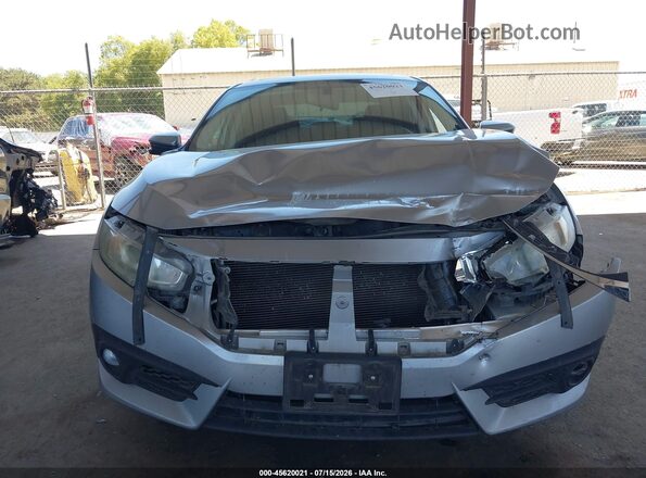2HGFC1F36GH649804 2016 HONDA CIVIC Silver Widok z przodu