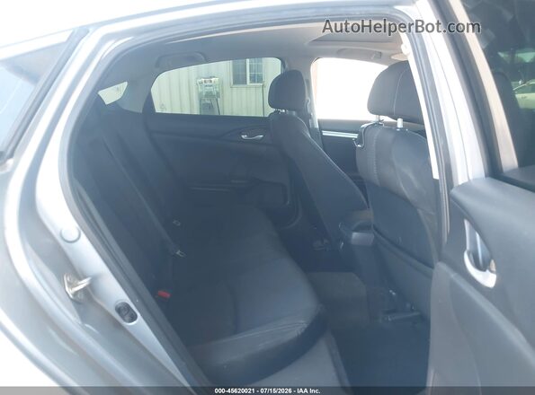 2HGFC1F36GH649804 2016 HONDA CIVIC Silver Widok naklejki z numerem VIN