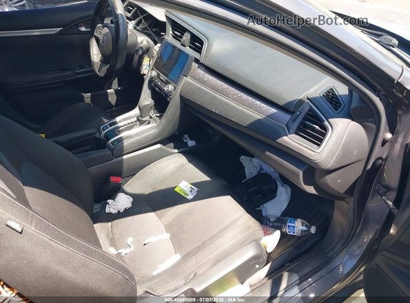 2HGFC1F36GH660012 2016 HONDA CIVIC Серый Вид салона спереди
