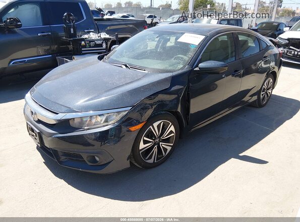 2HGFC1F36HH635337 2017 HONDA CIVIC Blue Przód lewy