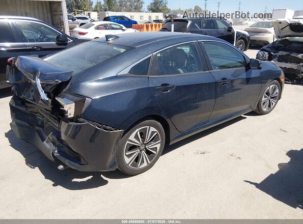2HGFC1F36HH635337 2017 HONDA CIVIC Blue Tył prawy